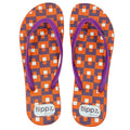 Flippz Retro Checkers Casual Dailywear Slippers for Women & Girls