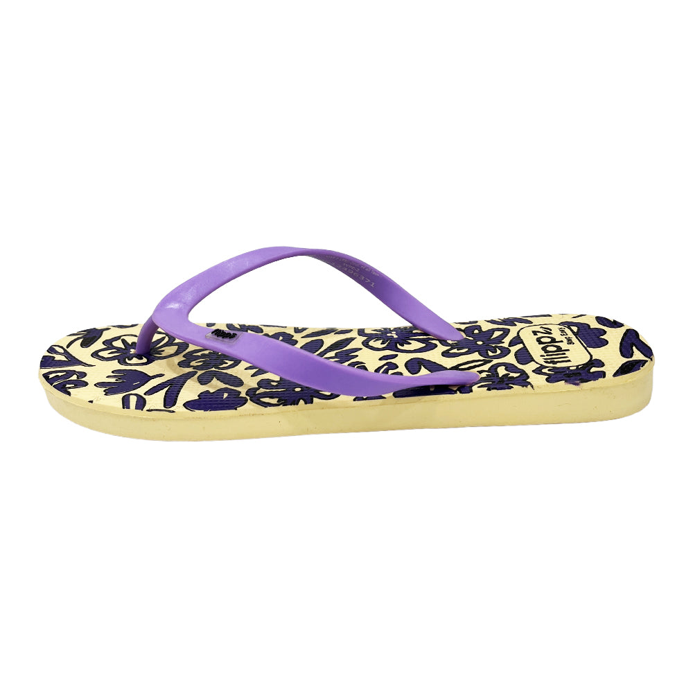 Flippz Orchid Meadow Casual Lightweight Anti Skid  Flip flops for Women
