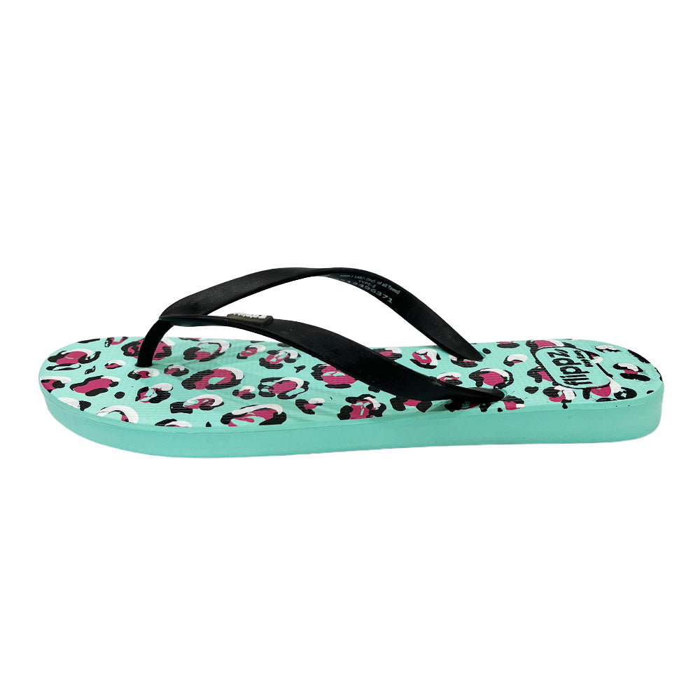 Flippz Cheetah Pop Casual Lightweight  Flipflops for Women