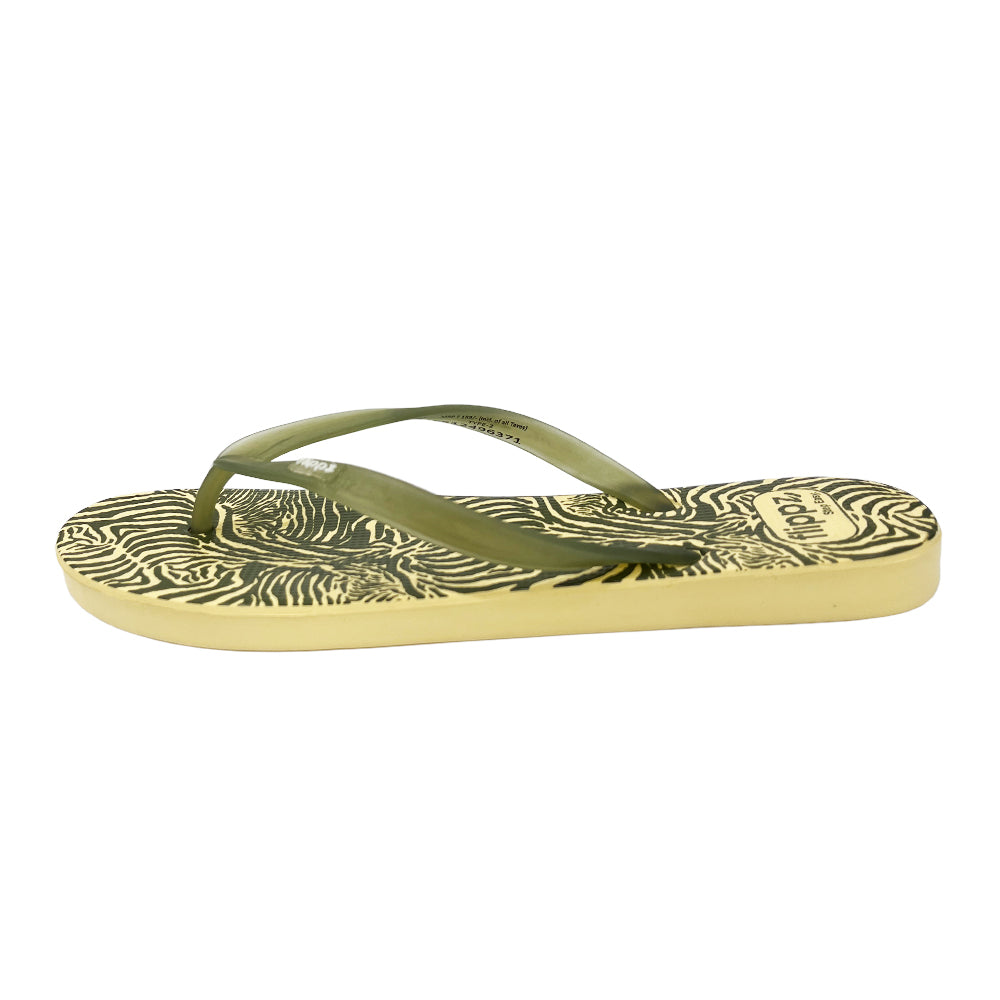 Flippz Zebra Dunes Casual Lightweight  Flipflops for Women & Girls