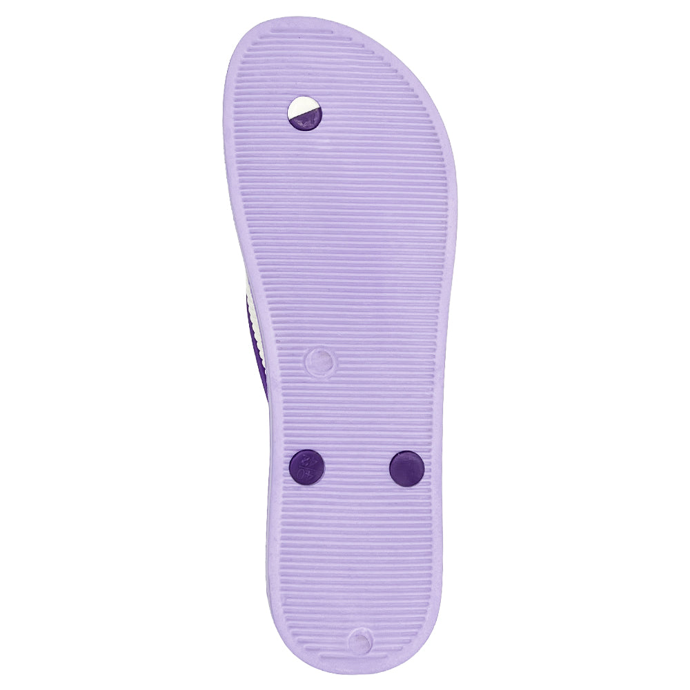 Flippz Coral Hibiscus Casual Dailywear Anti Skid  Flip flops for Women & Girls