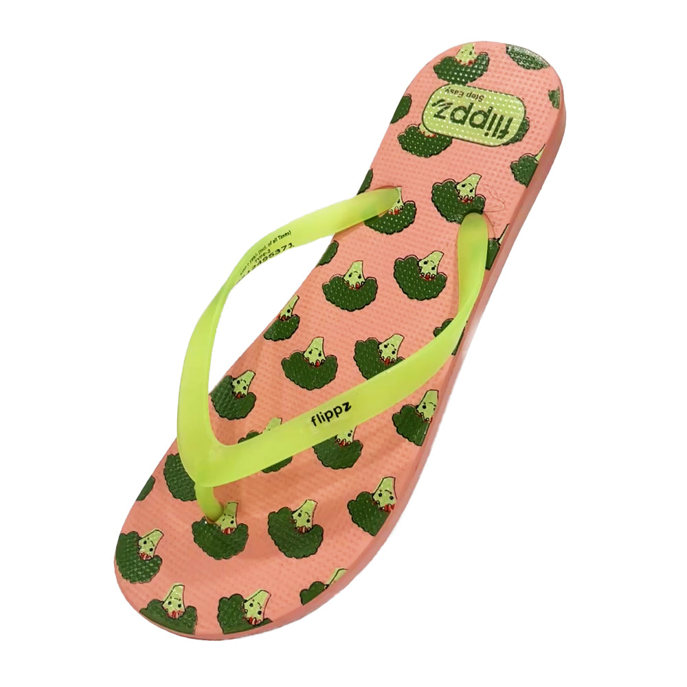Flippz Happy Florets Comfortable Lightweight Daily Use Slippers