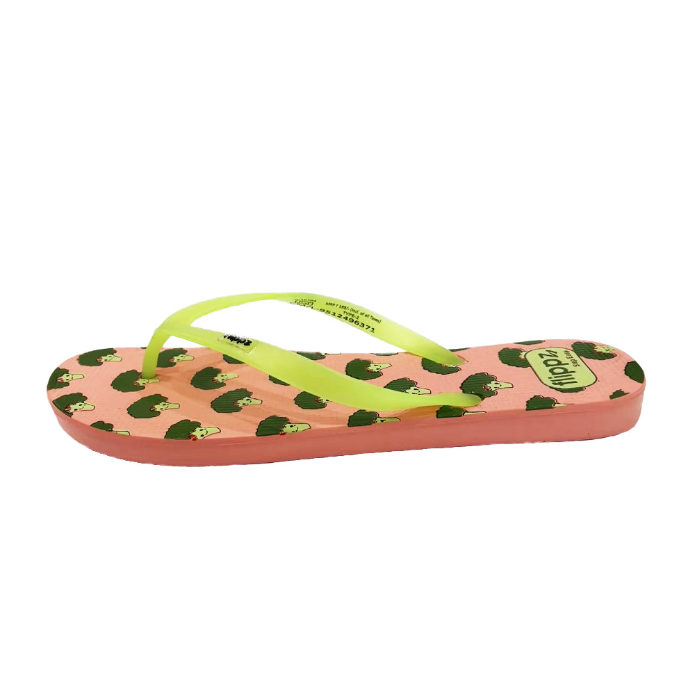 Flippz Happy Florets Comfortable Lightweight Daily Use Slippers