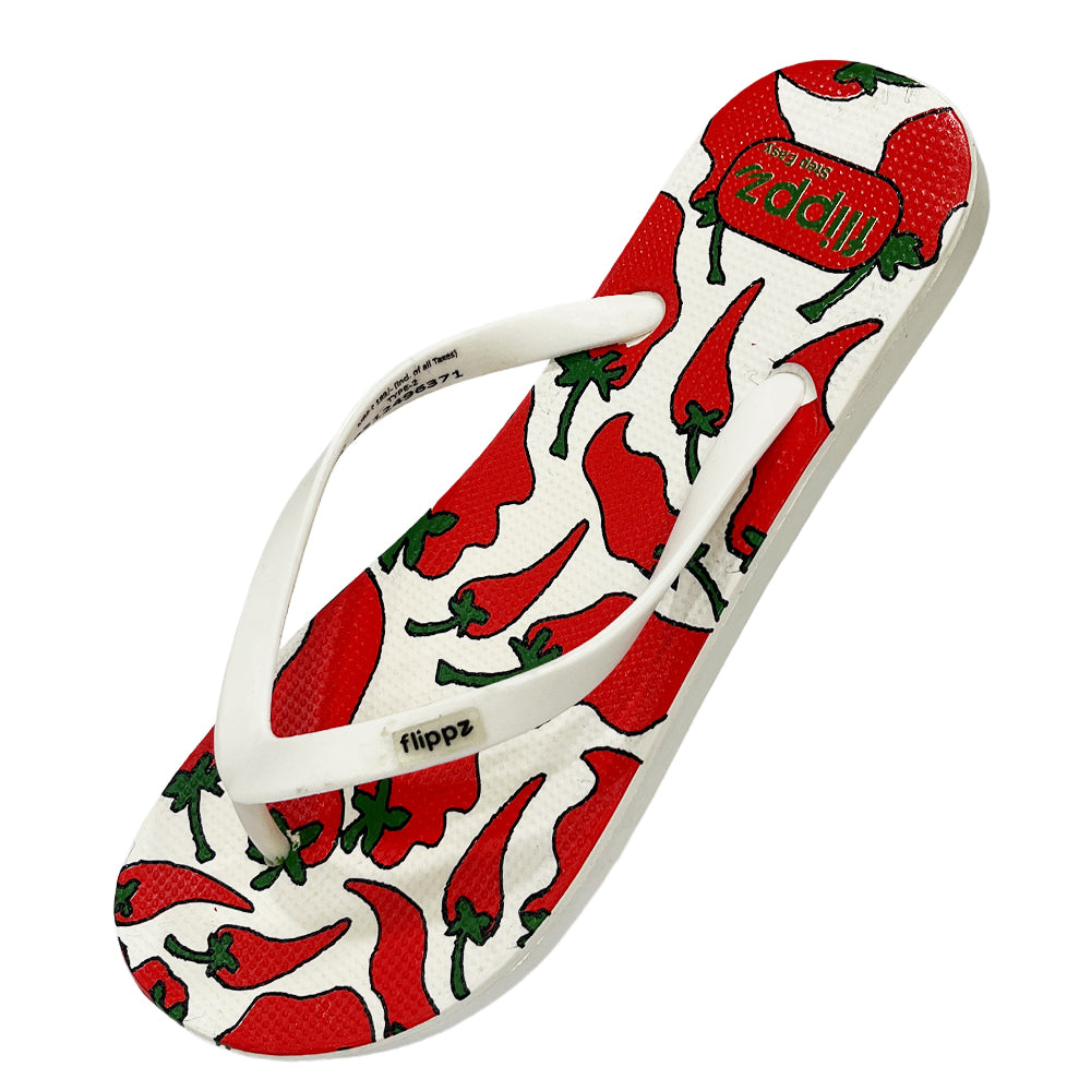 Flippz Funky Chilli Printed Comfortable Flip-Flops for Women & Girls