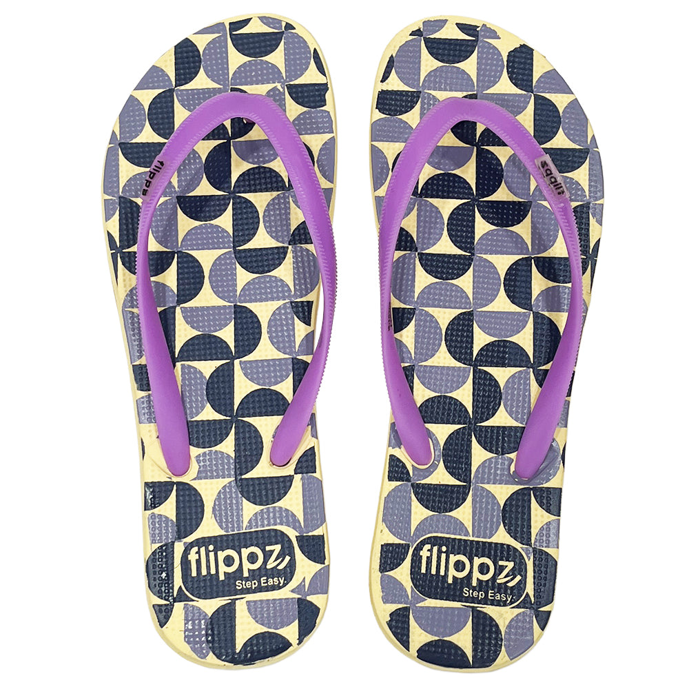 Flippz Cosmic Waves Casual Dailywear Flip Flops for Women & Girls