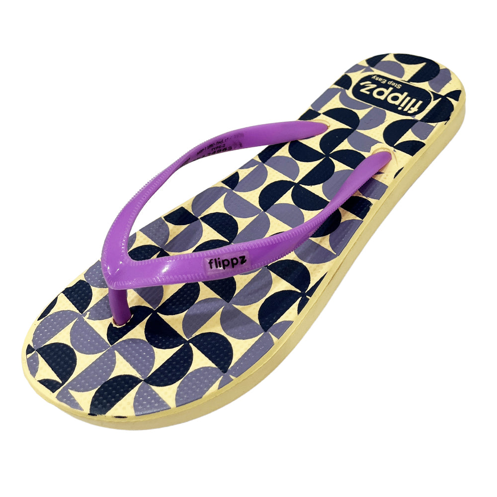 Flippz Cosmic Waves Casual Dailywear Flip Flops for Women & Girls