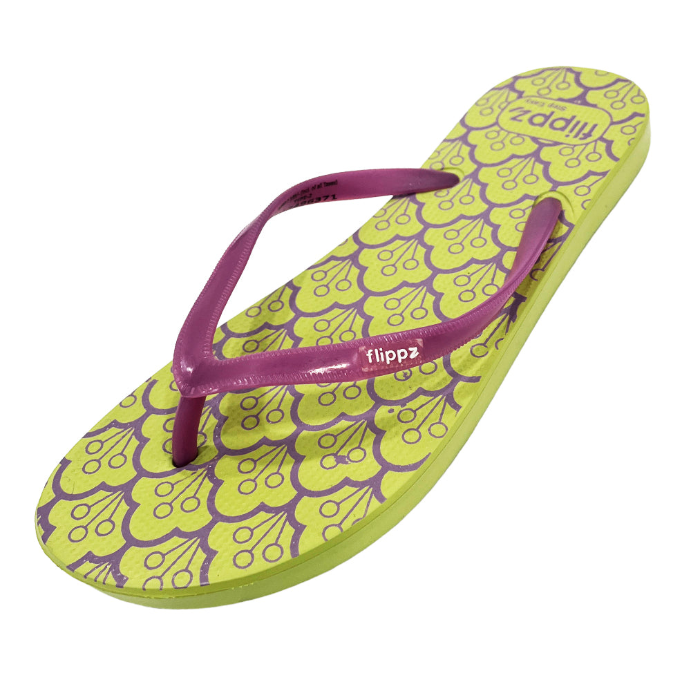 Flippz Retro Trellis Dailywear Anti Skid Chappals for Women & Girls