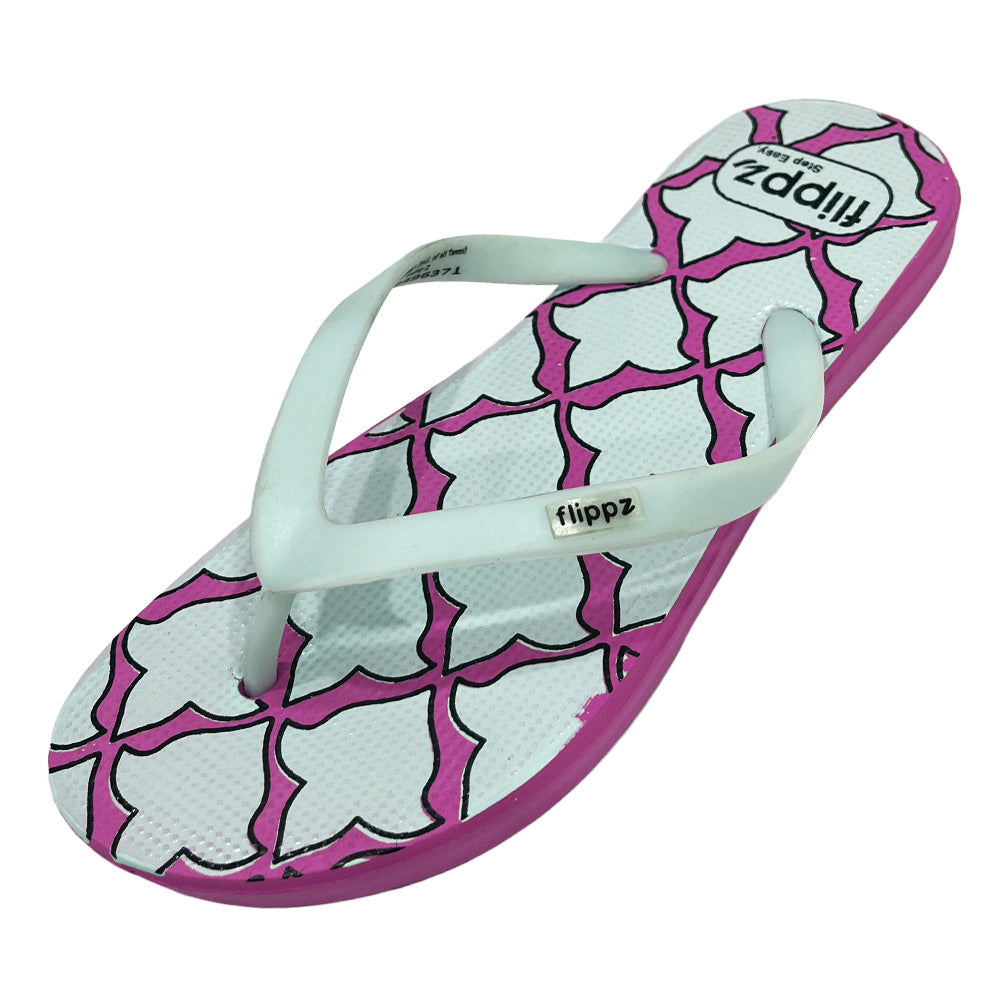 Flippz Mosaic Breeze Lightweight Comfortable Flip Flops for Women & Girls