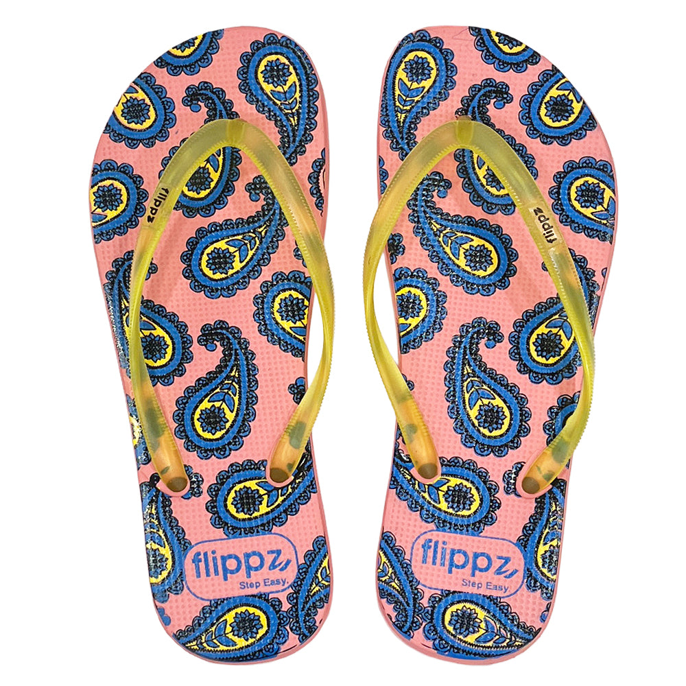Flippz Paisely Pop Dailywear Casual Chappals for Women