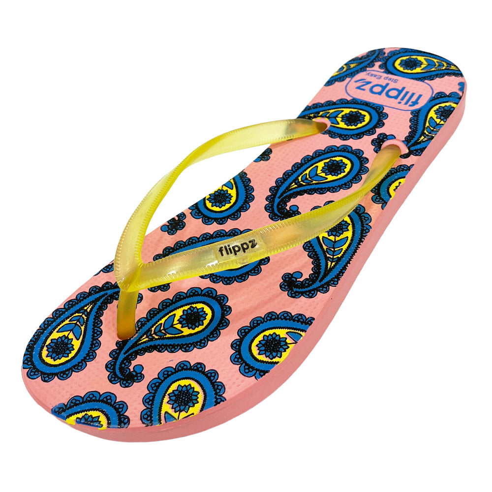 Flippz Paisely Pop Dailywear Casual Chappals for Women
