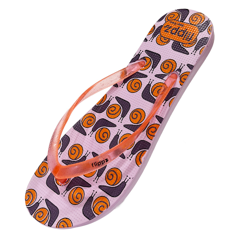Flippz Snail Trail Casual Slippers For Women & Girls