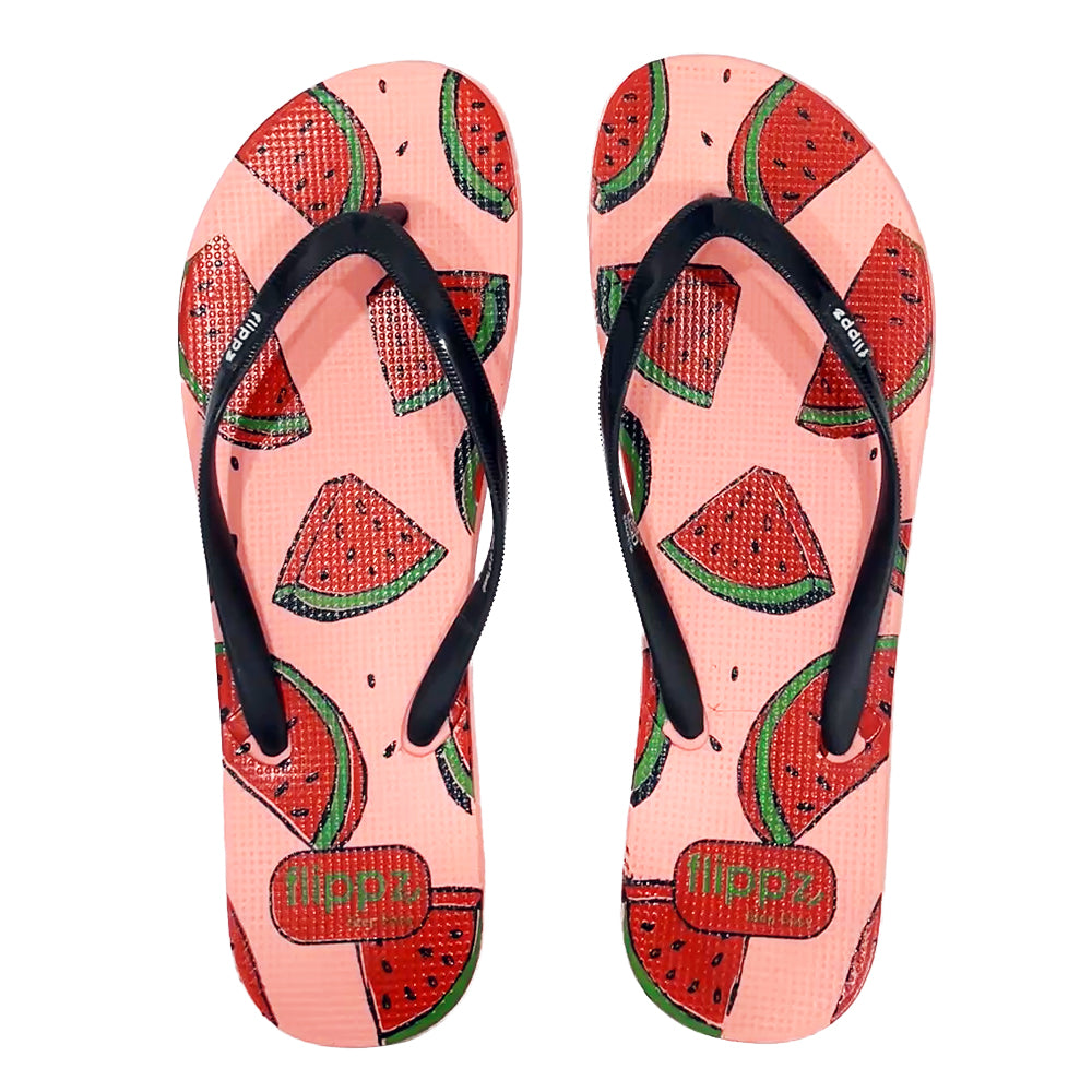 Flippz Melon Fresh Non-slip Lightweight Summer Dailywear Chappal