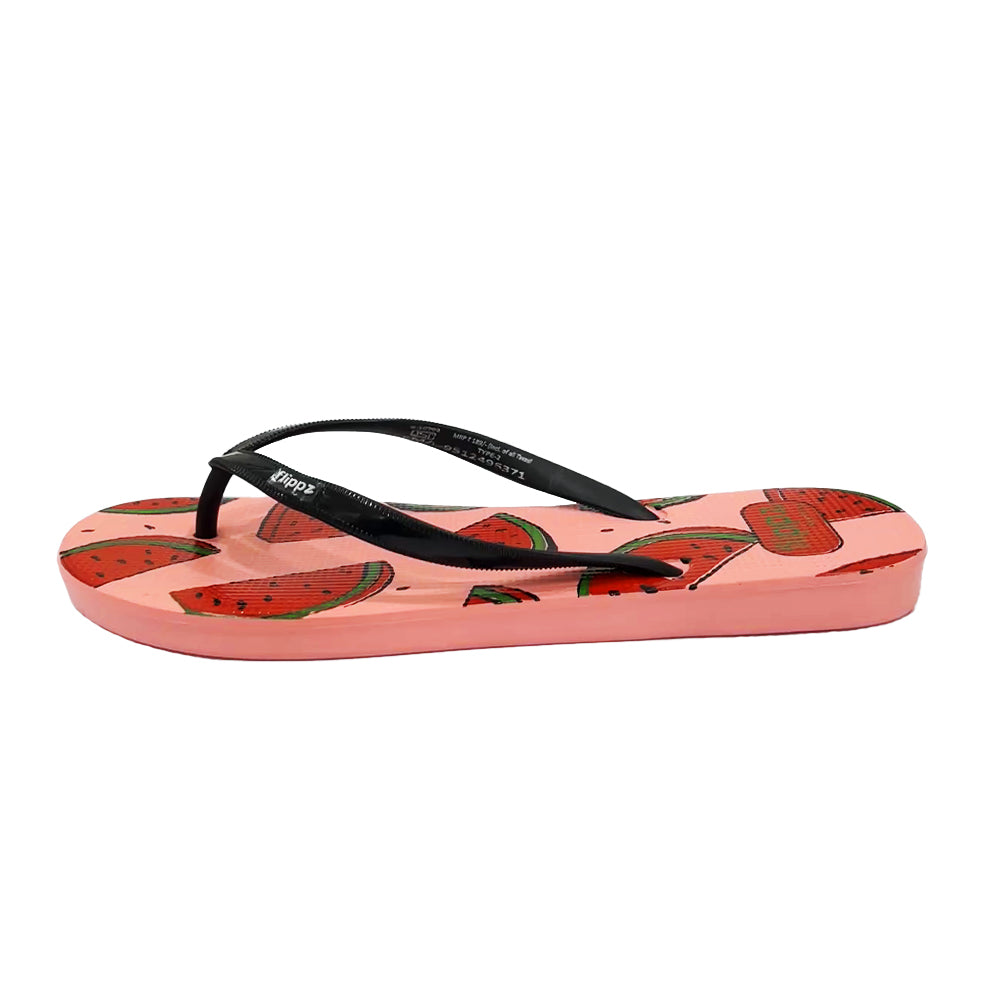 Flippz Melon Fresh Non-slip Lightweight Summer Dailywear Chappal