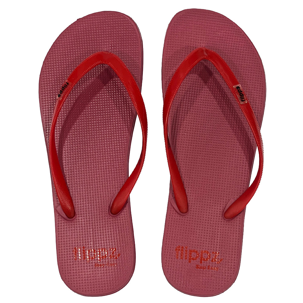 Flippz Solid Pop Causal Flip Flops for Women and Girls