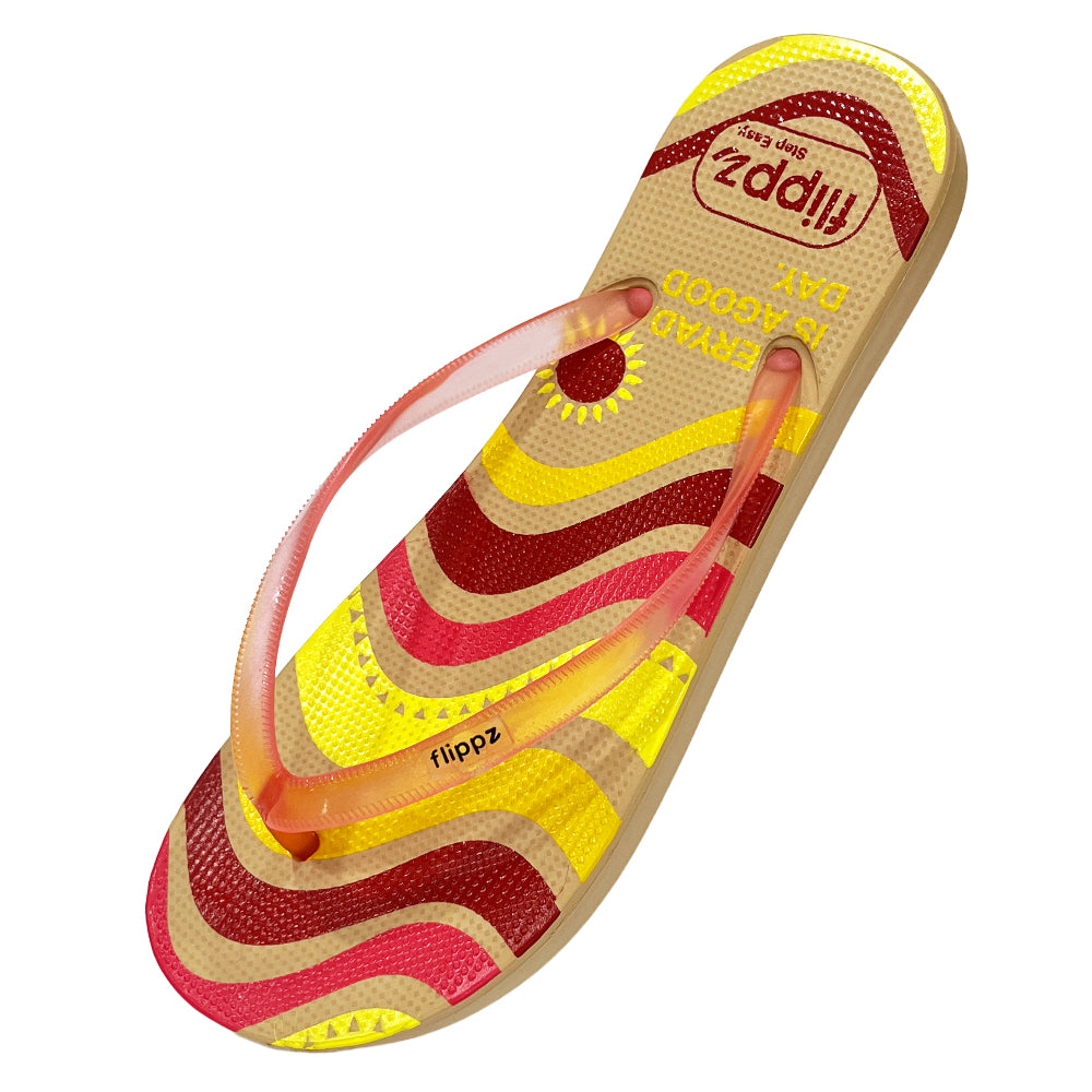 Flippz Good Day Casual Home Wear Anti-Slip Flipflops for Girls and Women