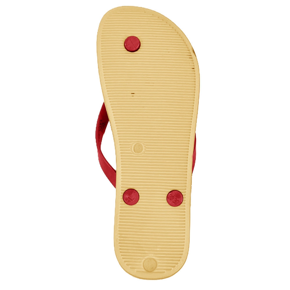 Flippz Crimson Mosaic Casual Dailywear Chappals for Women & Girls