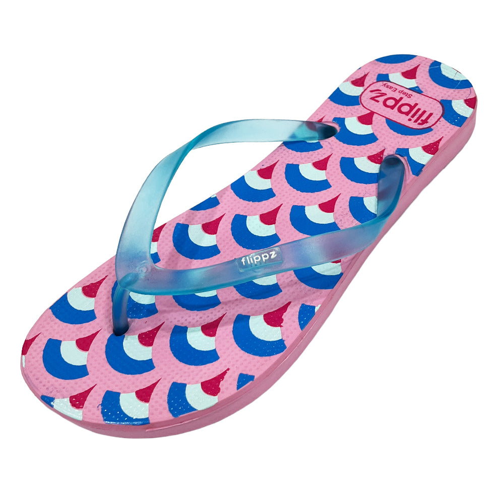Flippz Aqua Shells Casual Dailywear Flip Flops for Women & Girls