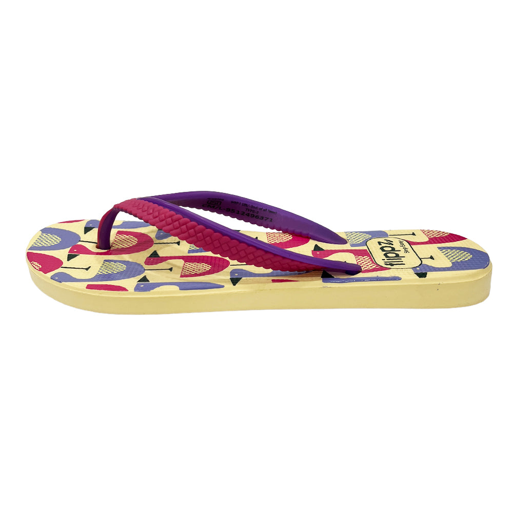 Flippz Dapper Ducks Lightweight Flipflops Dailywear Chappals for Women & Girls